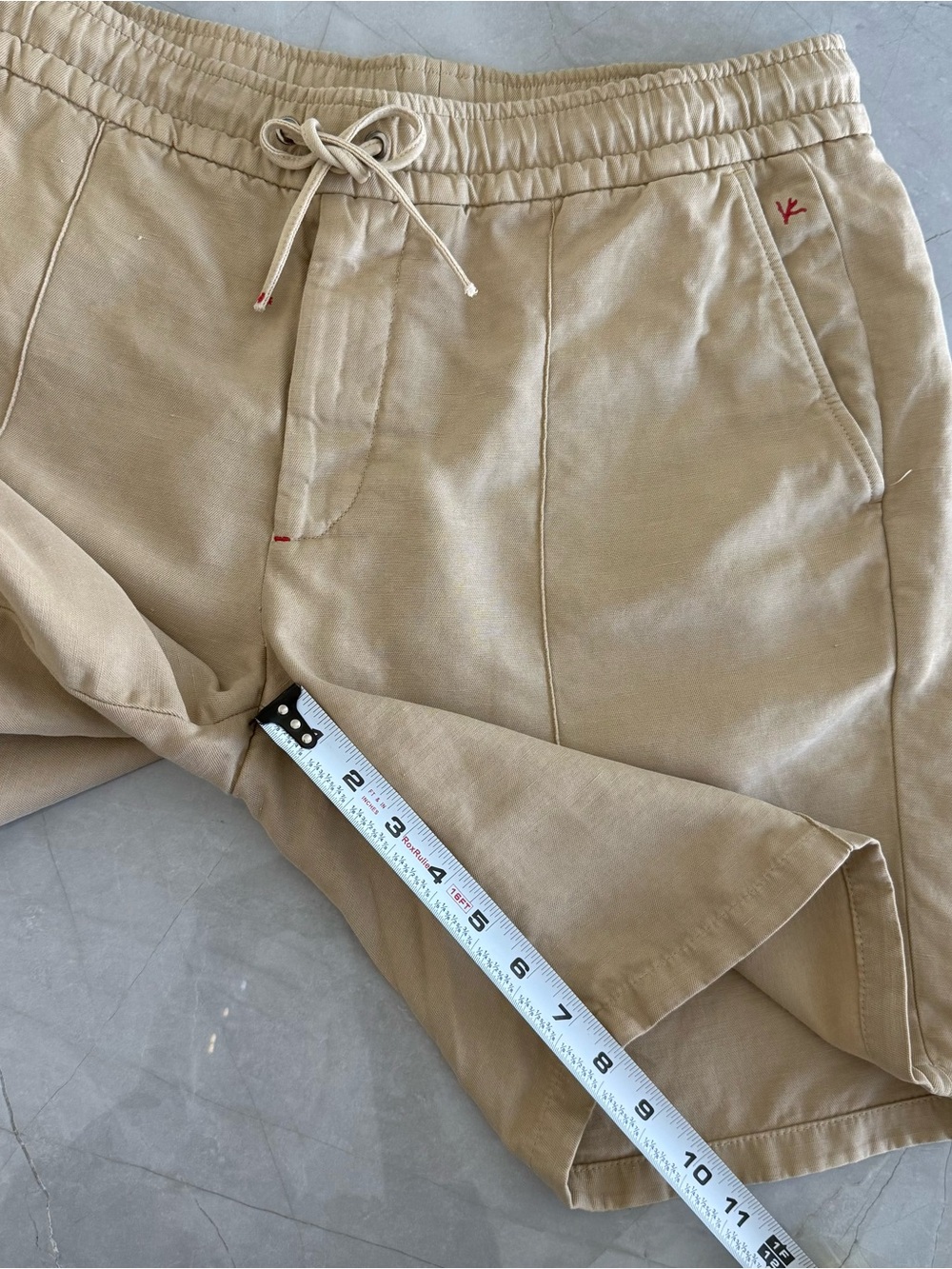 Isaia Drawstring Shorts - Picture 11 of 14